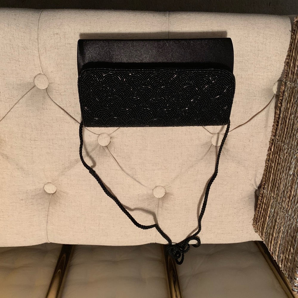 Beaded evening handbag